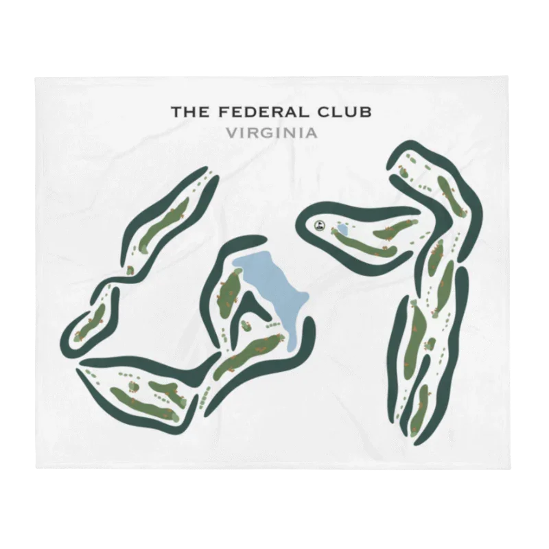 The Federal Club, Virginia - Printed Golf Courses