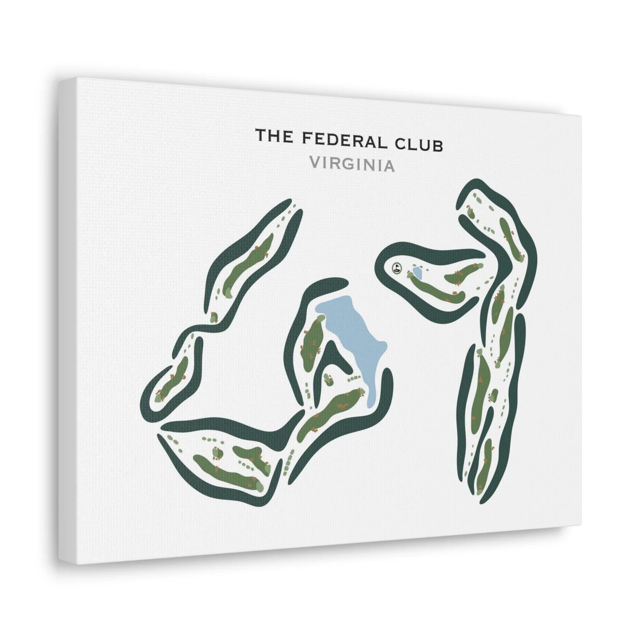 The Federal Club, Virginia - Printed Golf Courses