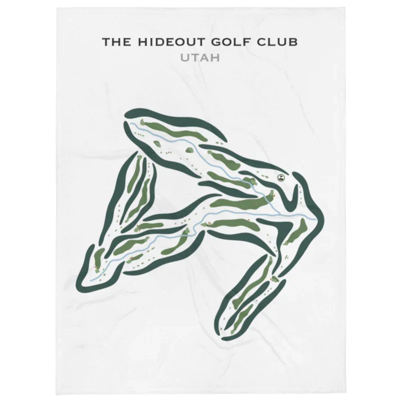 The Hideout Golf Club, Utah - Printed Golf Courses