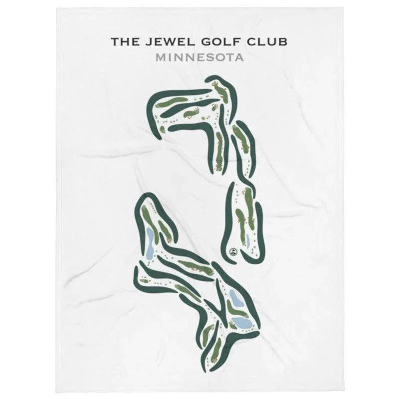 The Jewel Golf Club, Lake City, Minnesota - Printed Golf Courses