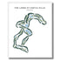The Lakes at Castle Hills, Texas - Printed Golf Courses