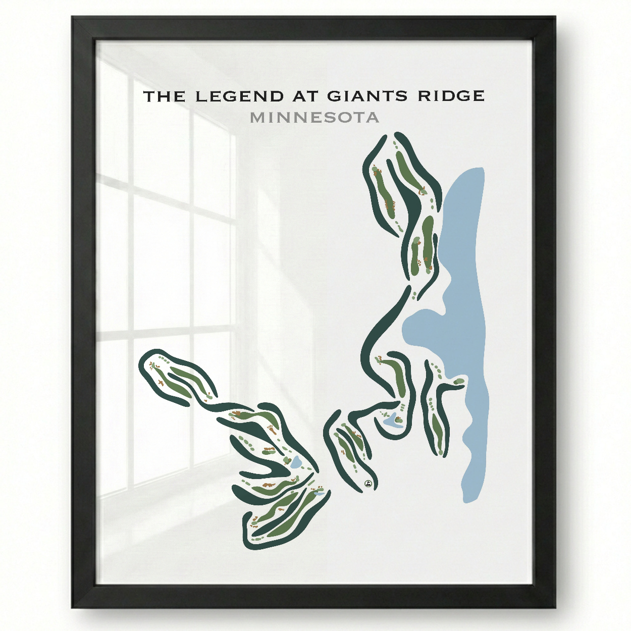 The Legend at Giants Ridge, Minnesota - Printed Golf Courses