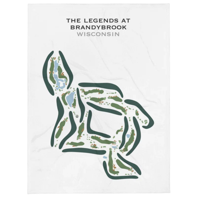 The Legend at Brandybrook, Wisconsin - Printed Golf Courses