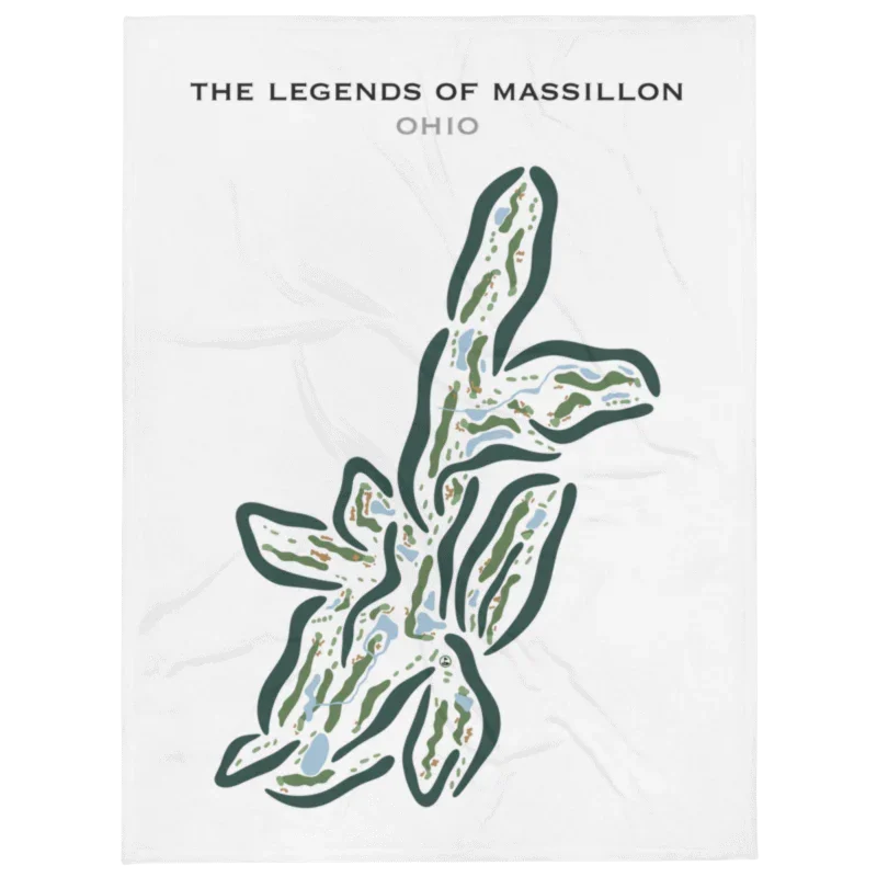 The Legends of Massillon, Ohio - Printed Golf Courses
