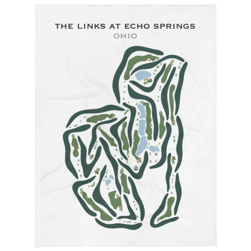 The Links at Echo Springs, Ohio - Printed Golf Courses