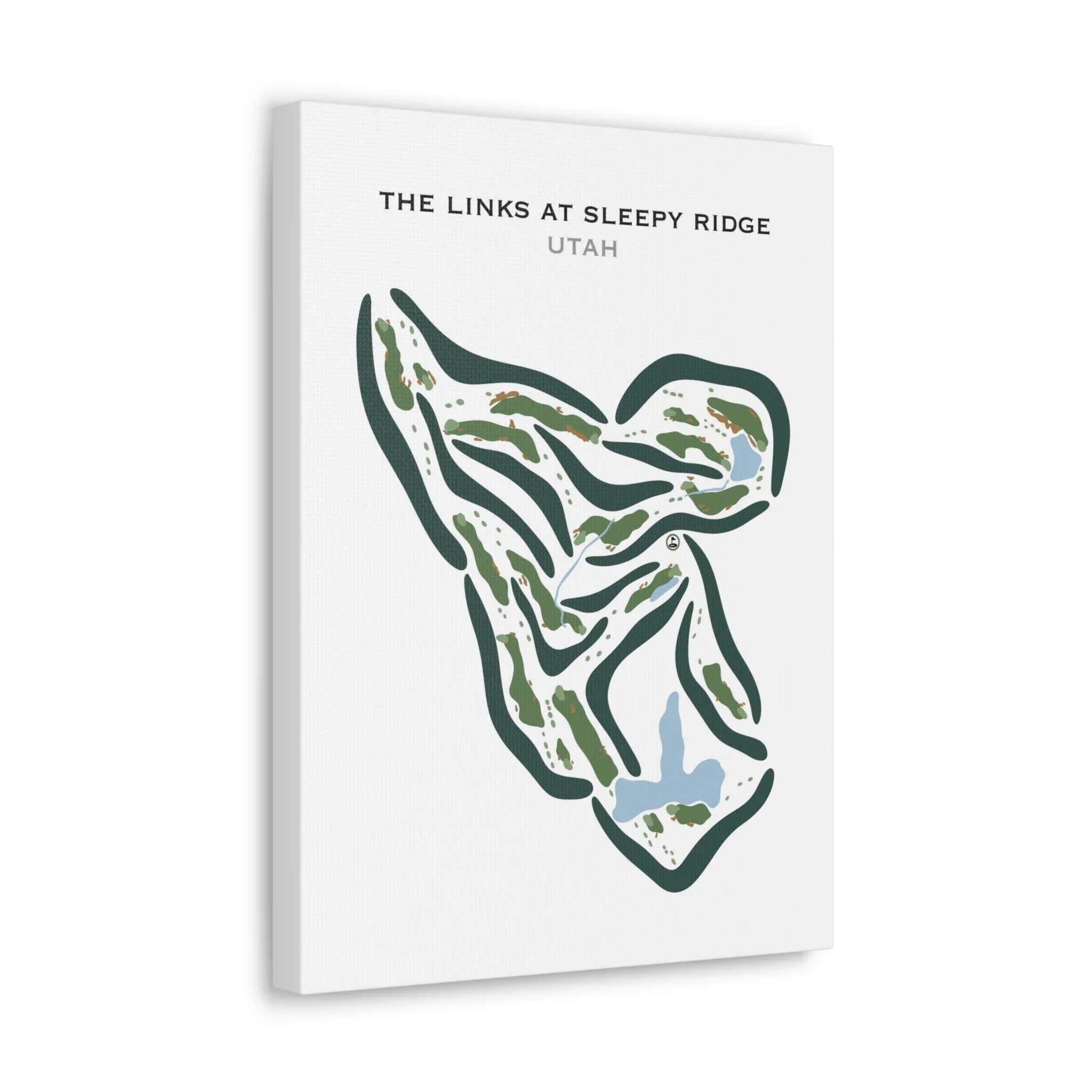 The Links At Sleepy Ridge Golf Course, Utah - Printed Golf Courses