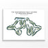 The Masterpiece Golf Course at Treetops Resort, Michigan - Printed Golf Course
