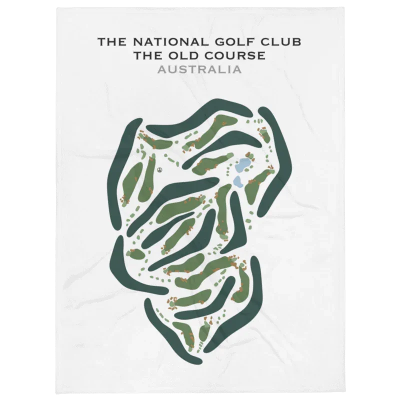 The National Golf Club - The Old Course, Australia - Printed Golf Courses