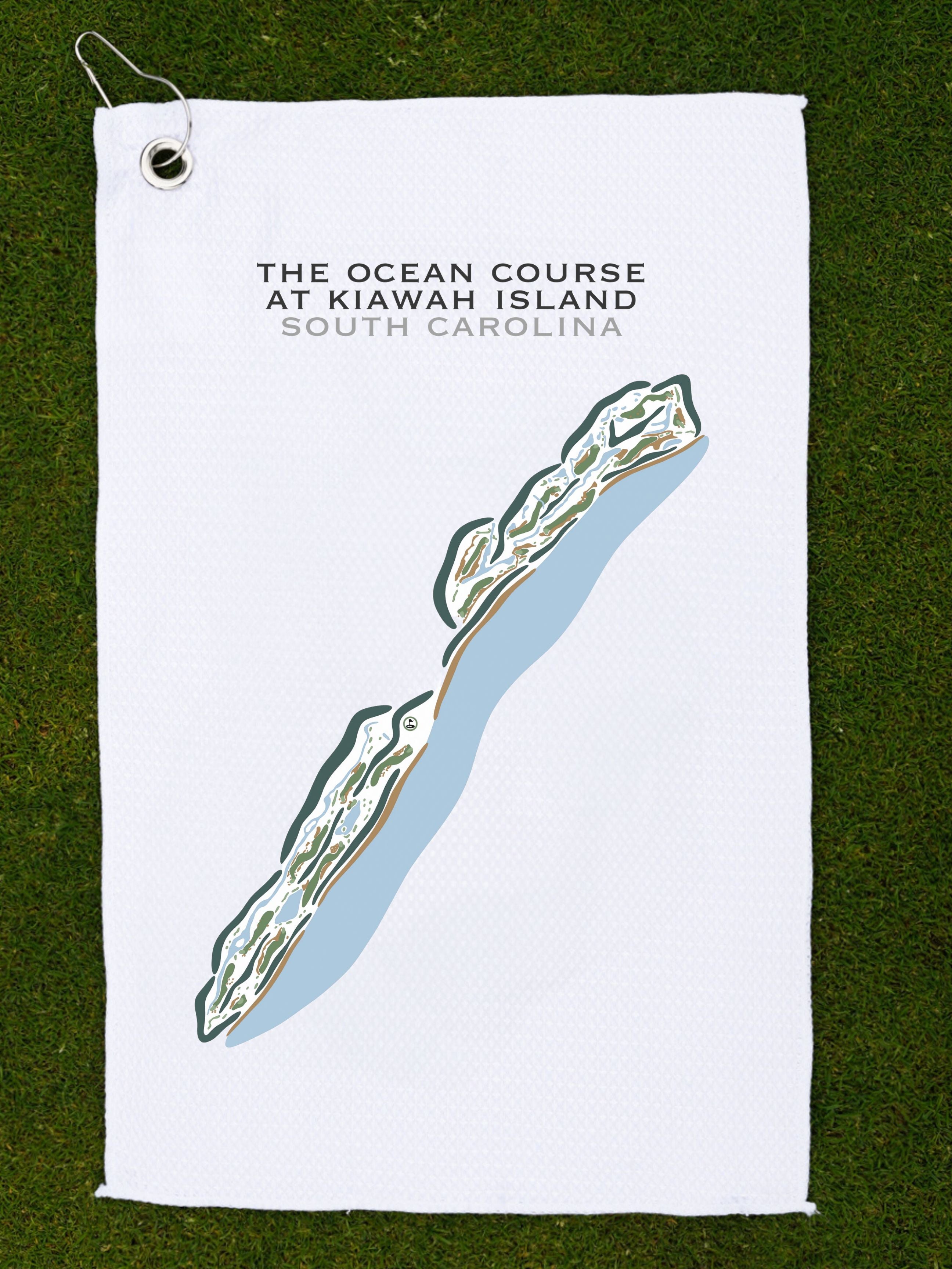 The Ocean Course at Kiawah Island, South Carolina - Printed Golf Courses