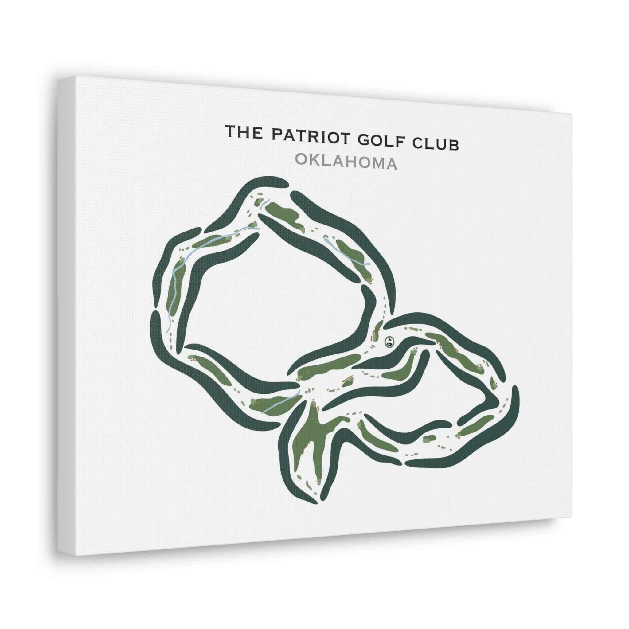 The Patriot Golf Club, Oklahoma - Printed Golf Courses
