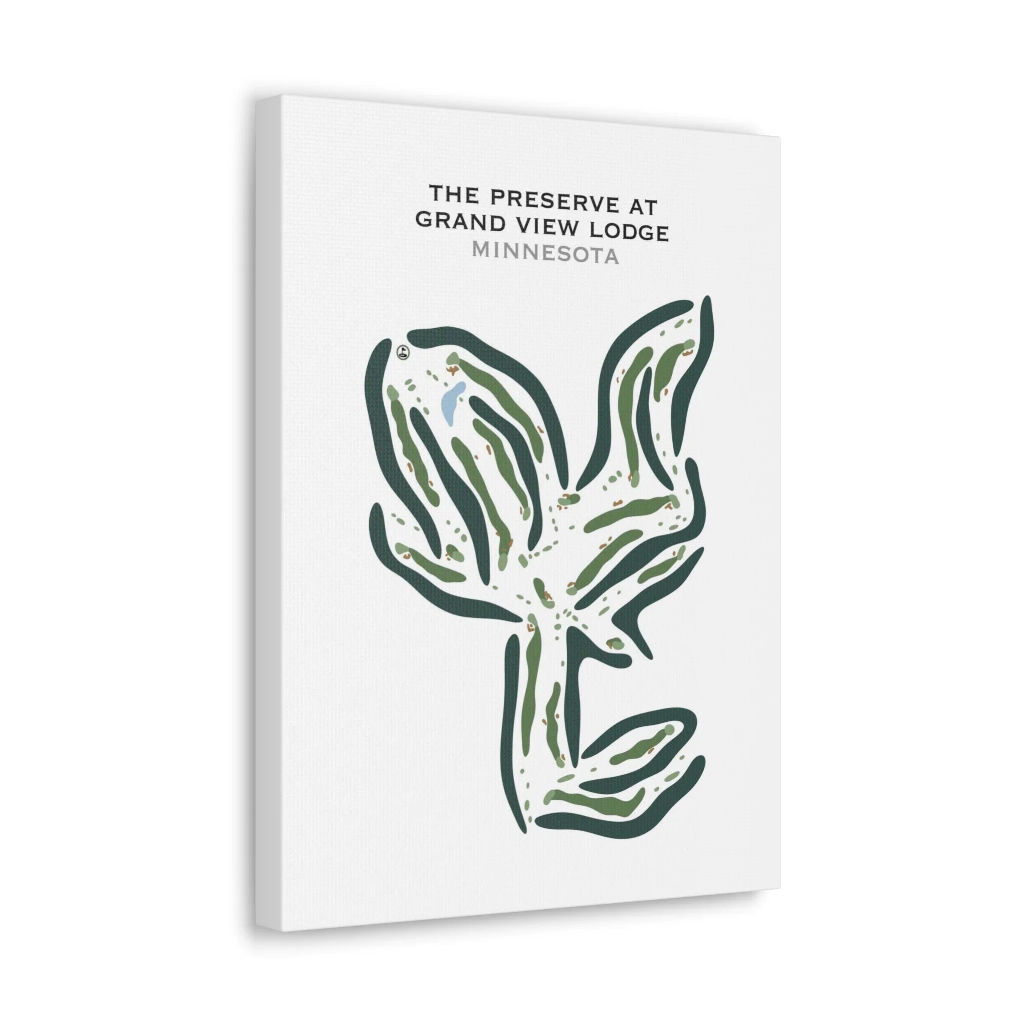 The Preserve Grand View Lodge, Minnesota - Printed Golf Courses