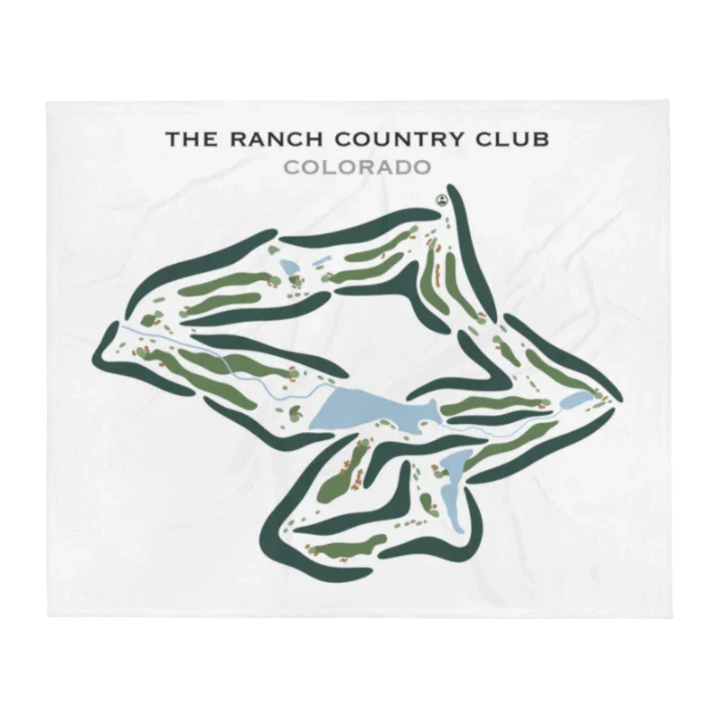The Ranch Country Club, Colorado - Printed Golf Courses