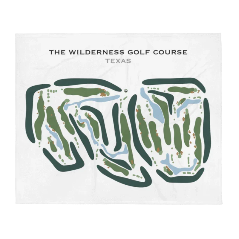 The Wilderness Golf Course, Texas - Printed Golf Courses