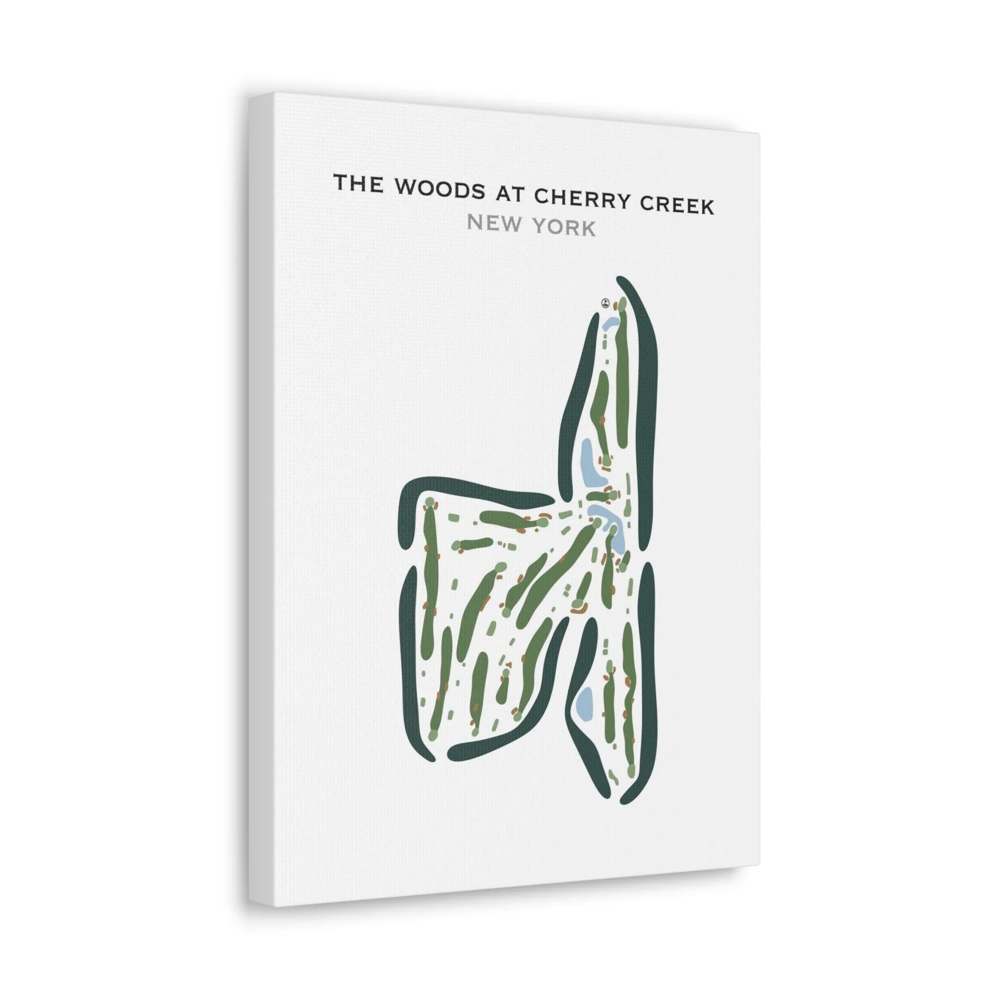 The Woods At Cherry Creek, New York - Printed Golf Courses