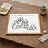The Reserve at Moonlight Basin, Montana - Printed Golf Courses