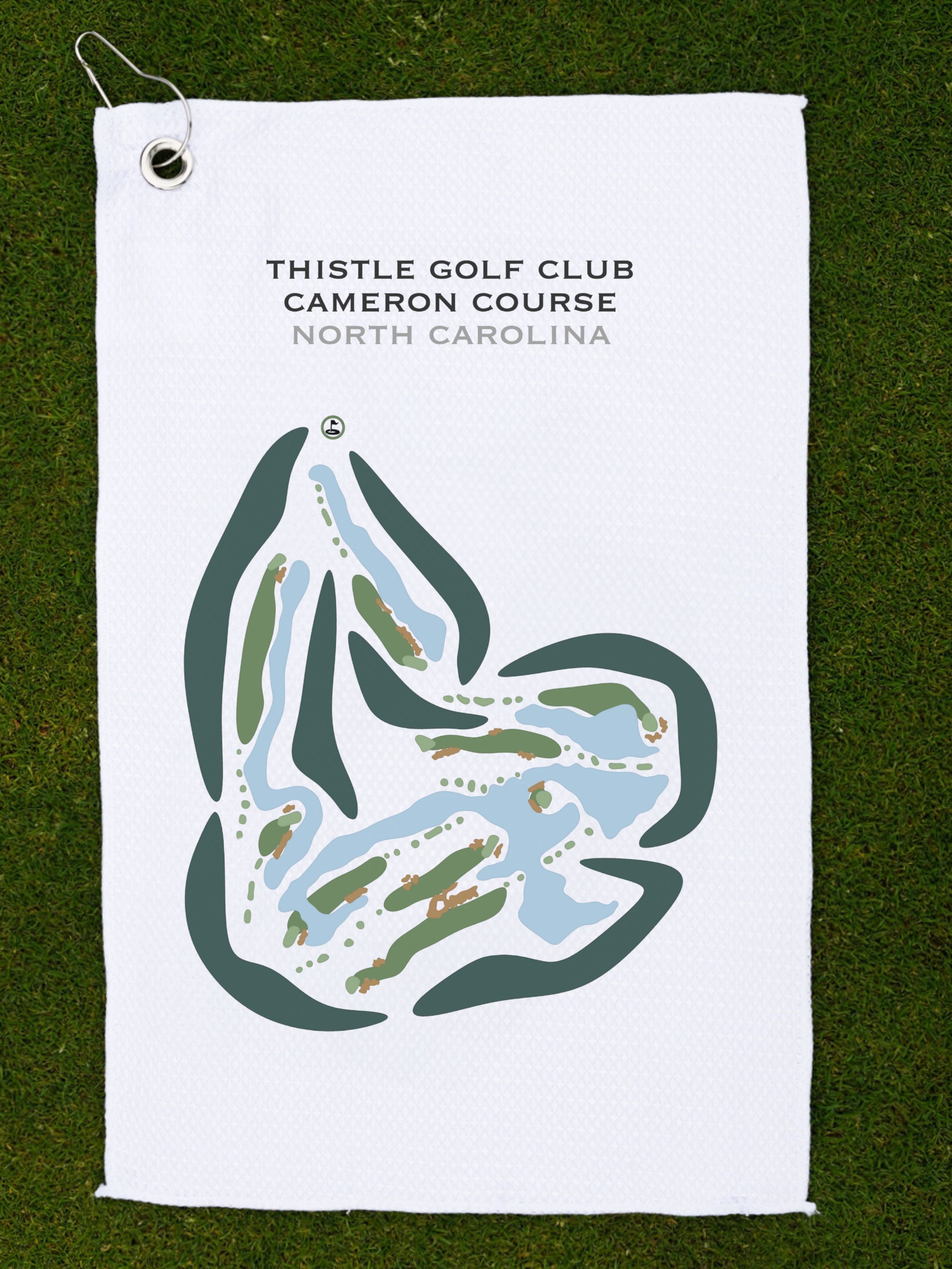Thistle Golf Club, Cameron Course, North Carolina - Printed Golf Courses