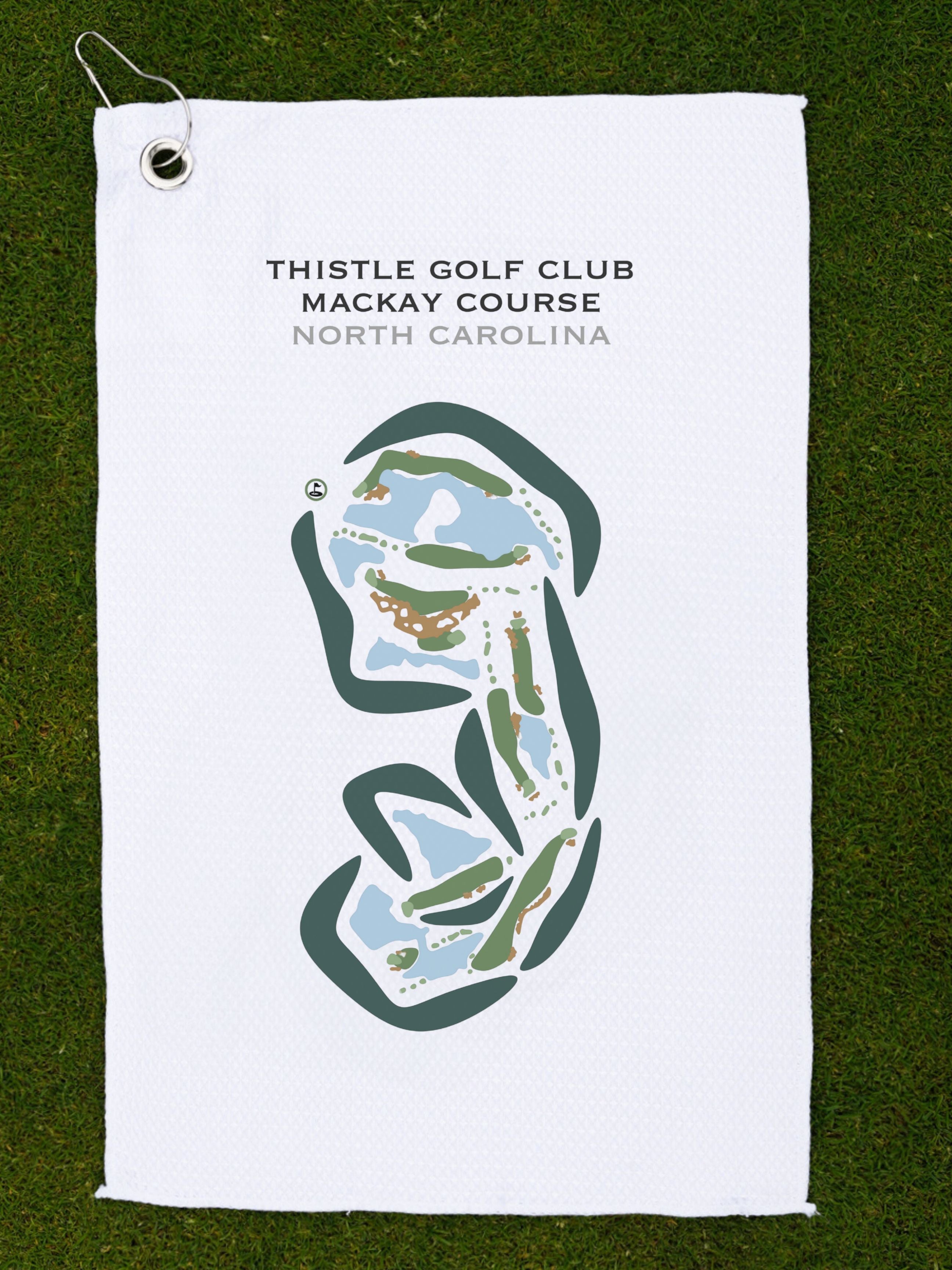 Thistle Golf Club, MacKay Course, North Carolina - Printed Golf Courses