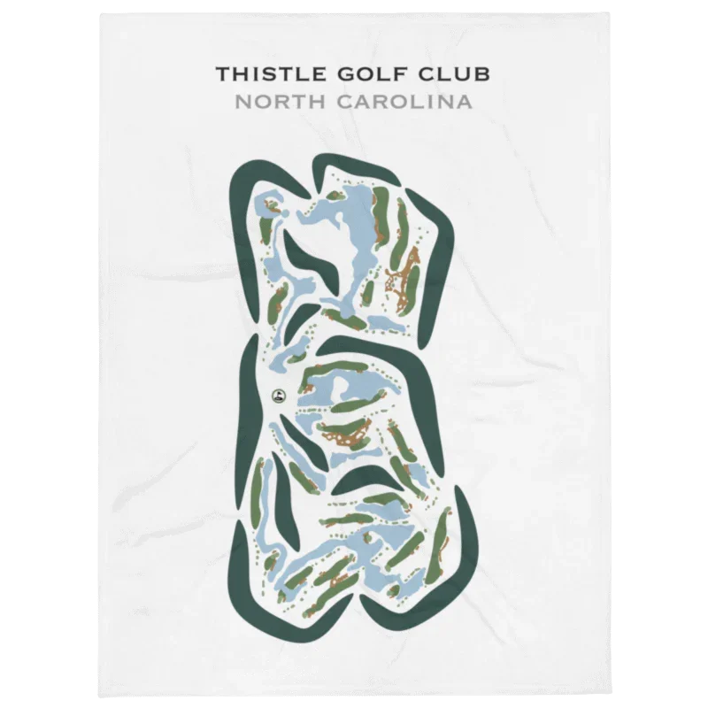 Thistle Golf Club, North Carolina - Printed Golf Courses