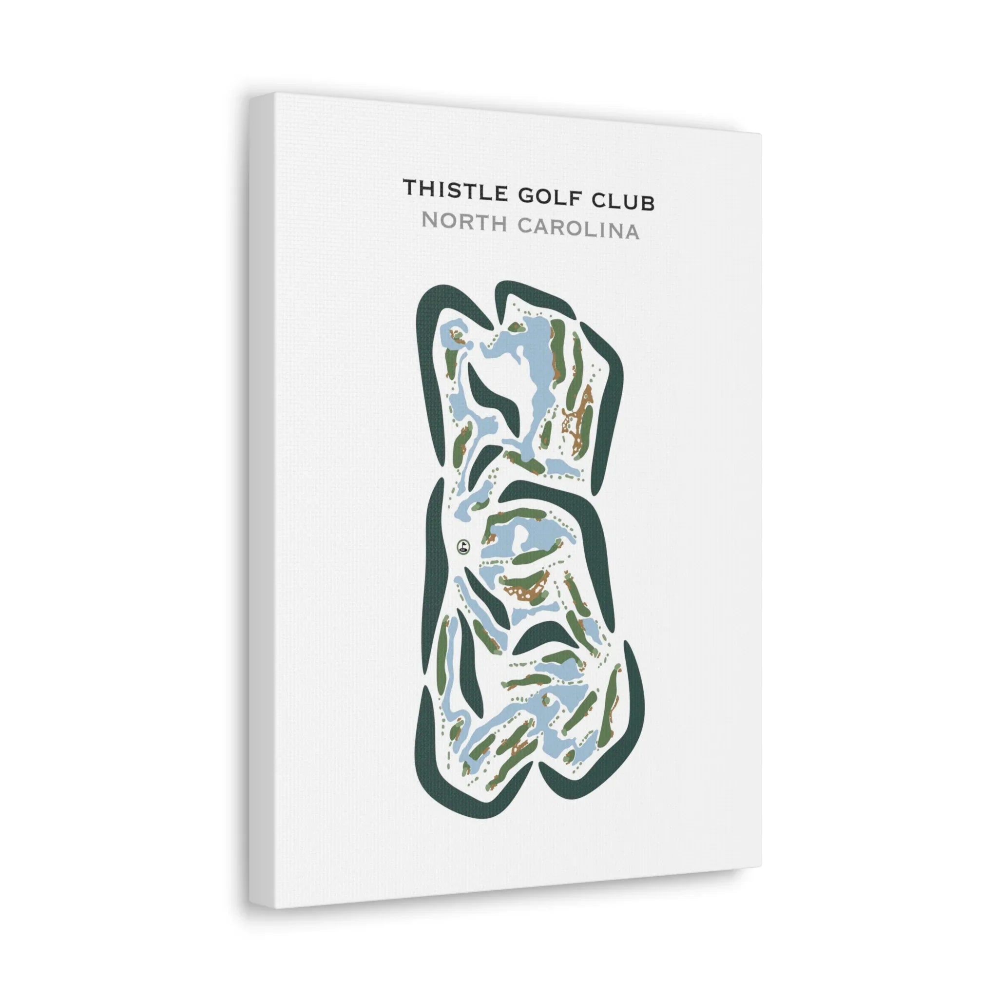 Thistle Golf Club, North Carolina - Printed Golf Courses