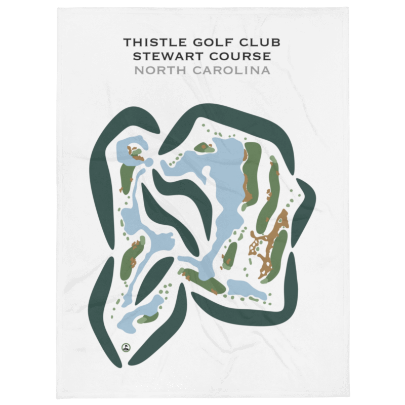 Thistle Golf Club, Stewart Course, North Carolina - Printed Golf Courses