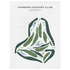 Thomson Country Club, Georgia - Printed Golf Courses