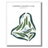 Thomson Country Club, Georgia - Printed Golf Courses