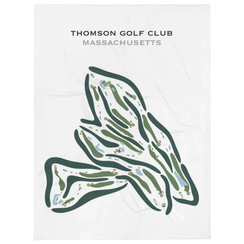 Thomson Golf Club, Massachusetts - Printed Golf Courses