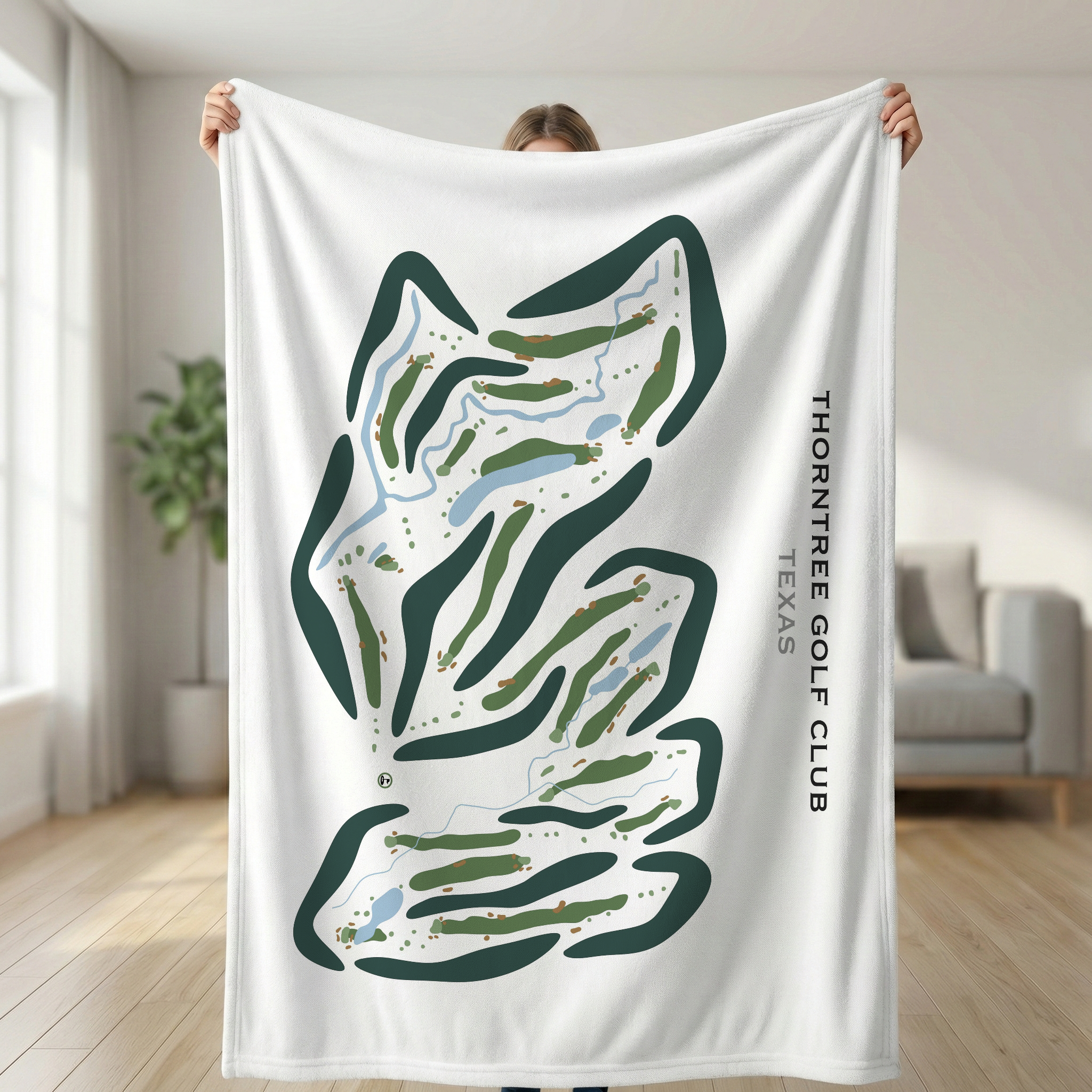 Thorntree Country Club, Texas - Printed Golf Courses