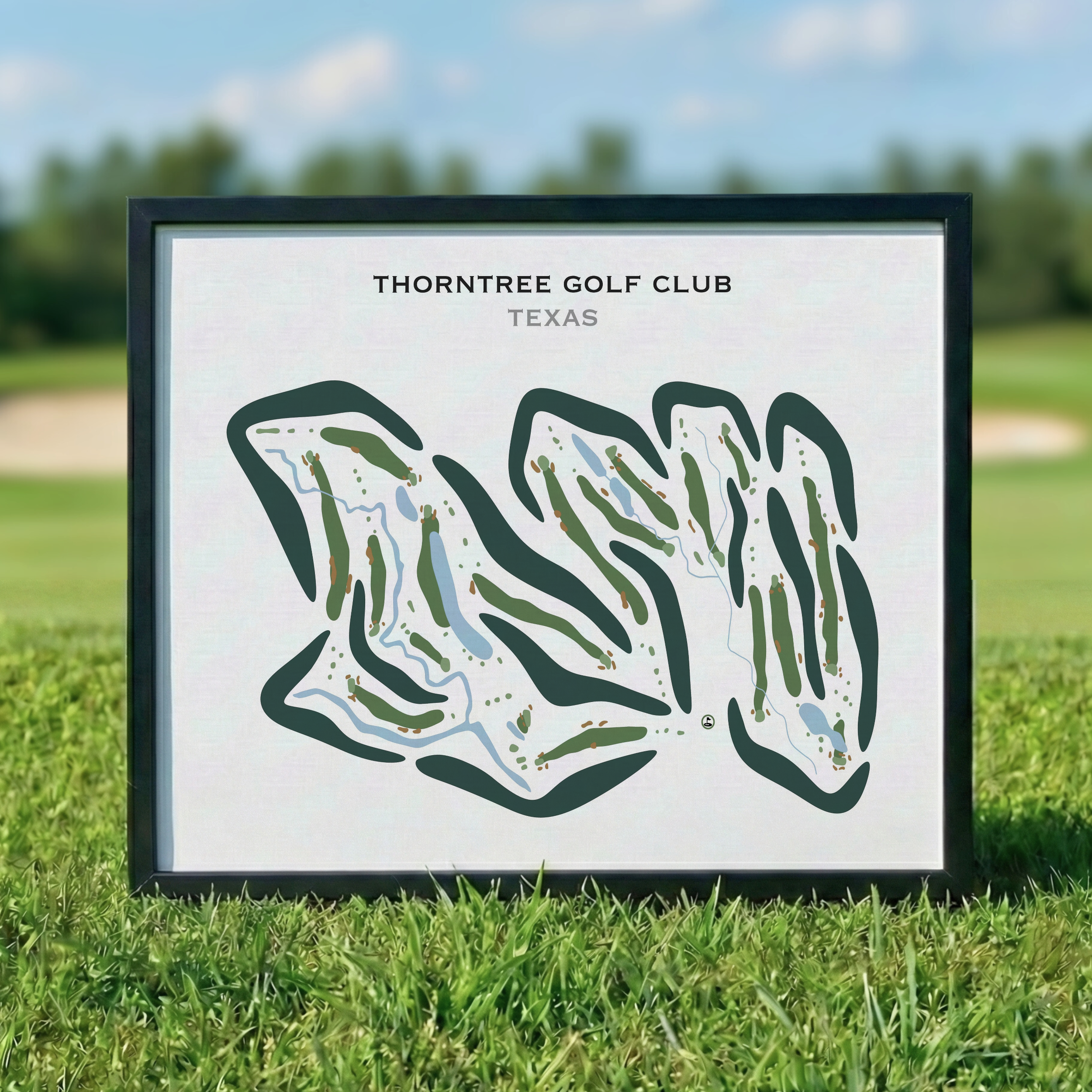 Thorntree Country Club, Texas - Printed Golf Courses