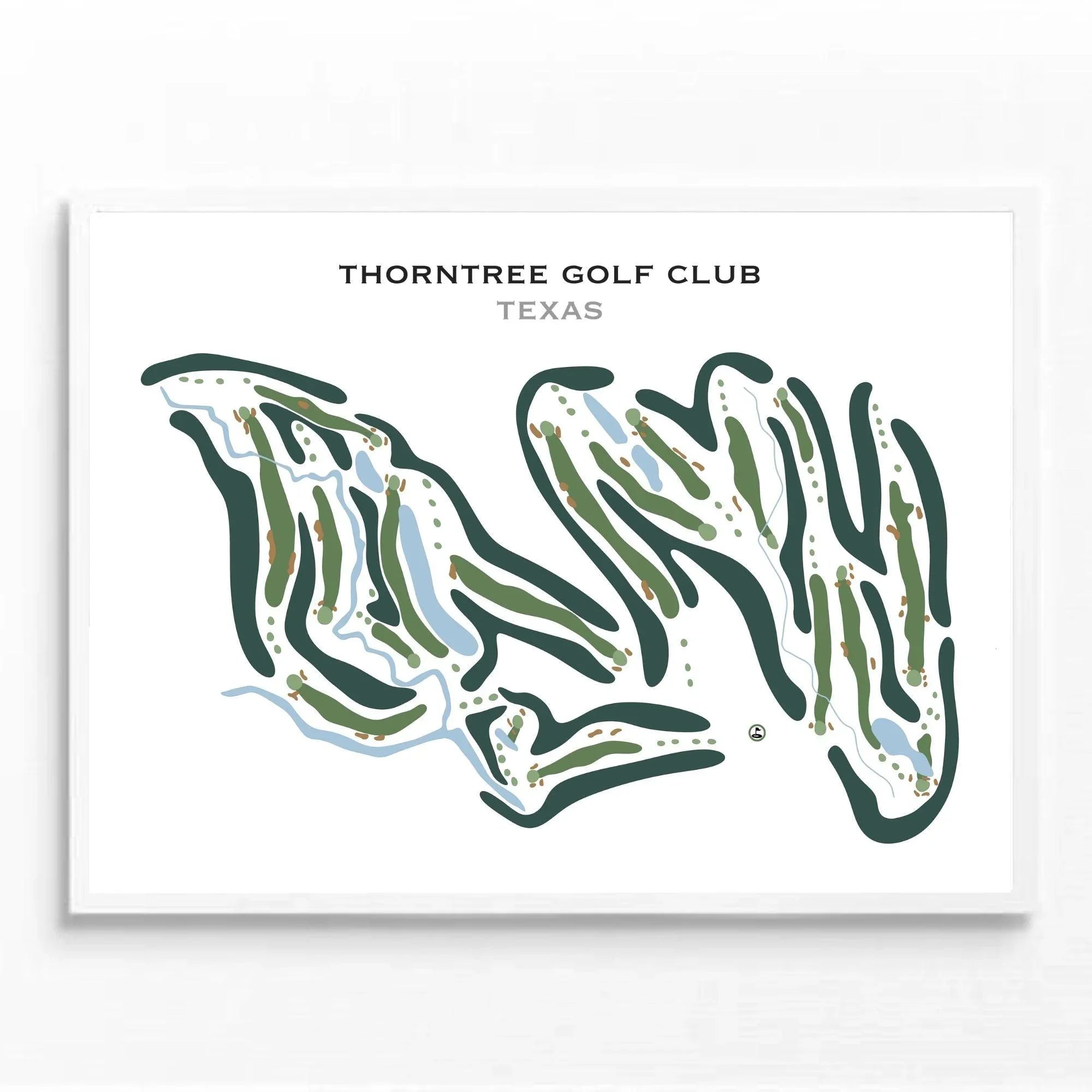 Thorntree Golf Club, Texas - Printed Golf Courses