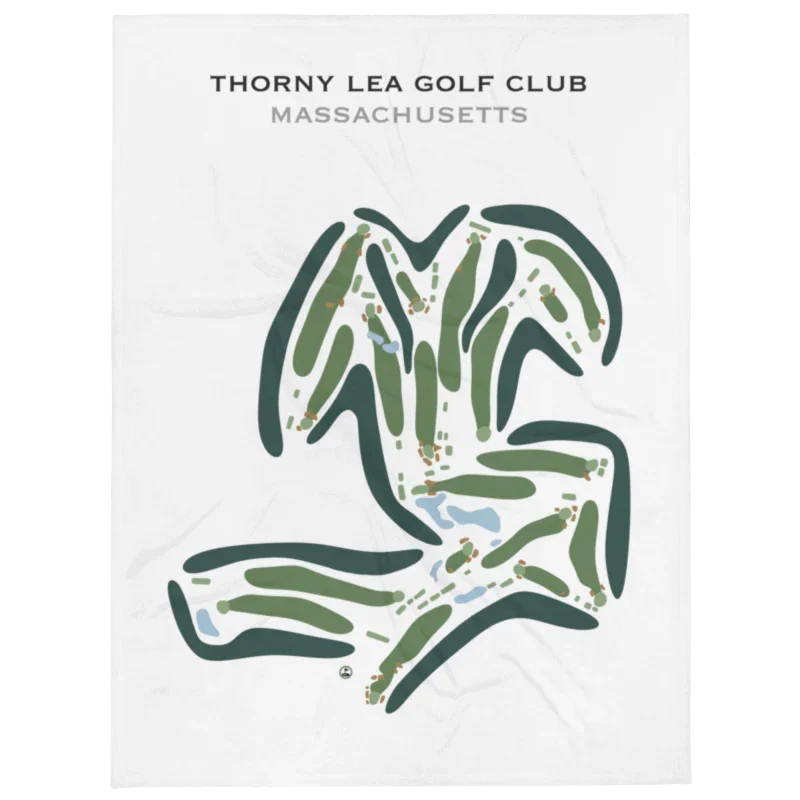 Thorny Lea Golf Club, Massachusetts - Printed Golf Courses