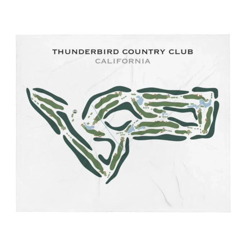 Thunderbird Country Club, California. - Printed Golf Course