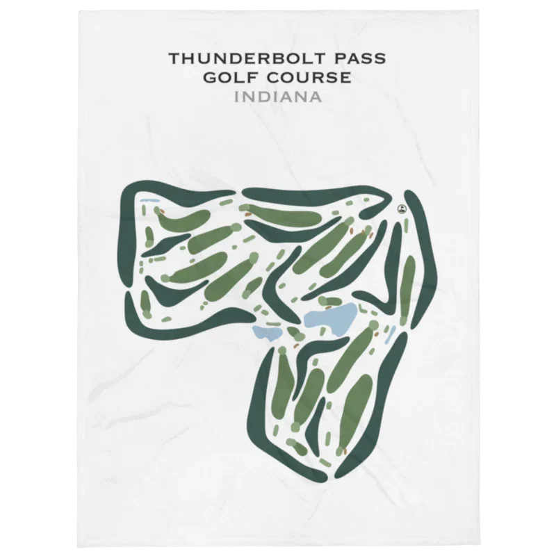 Thunderbolt Pass Golf Course, Indiana - Printed Golf Courses
