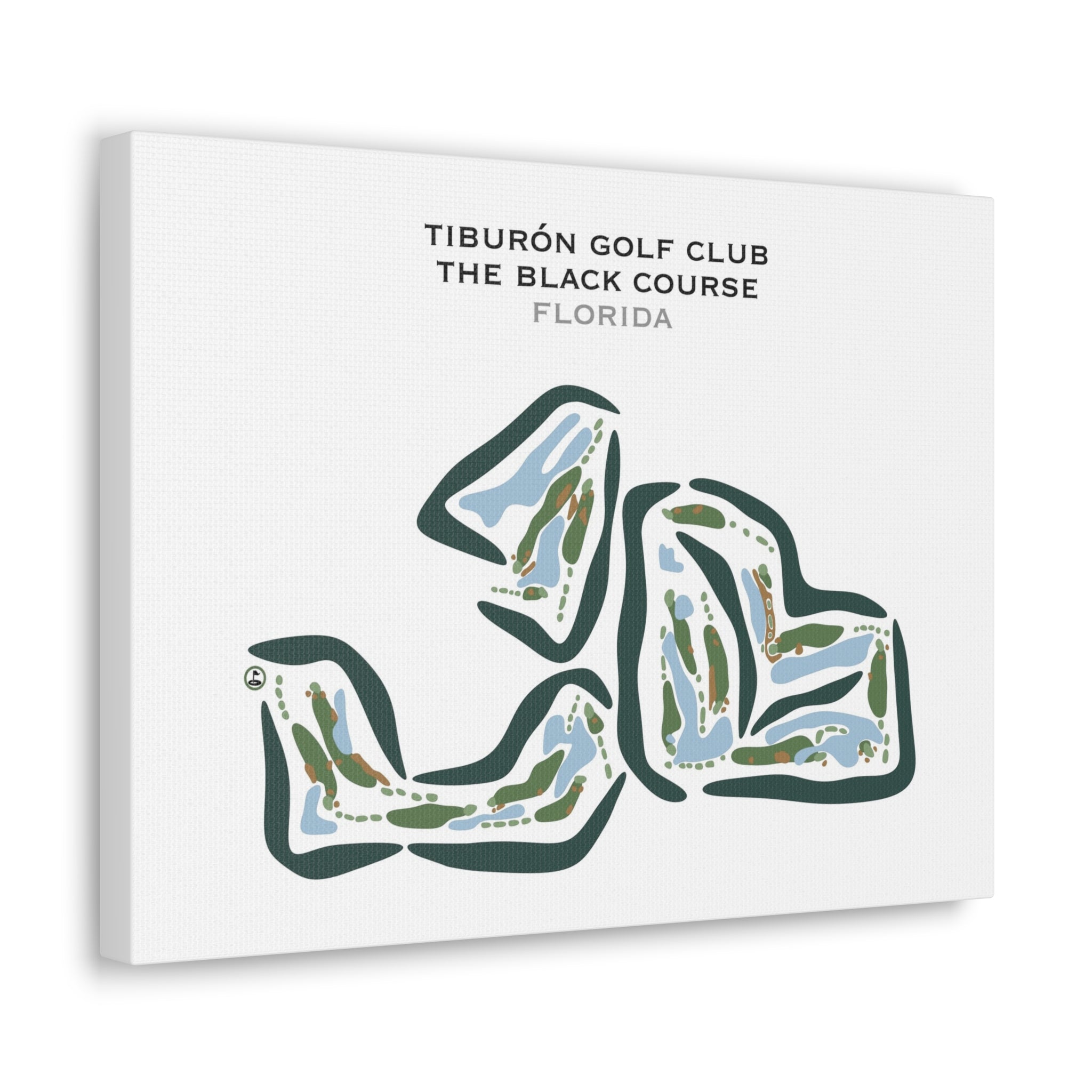 Tiburón Golf Club - The Black Course, Florida - Printed Golf Courses