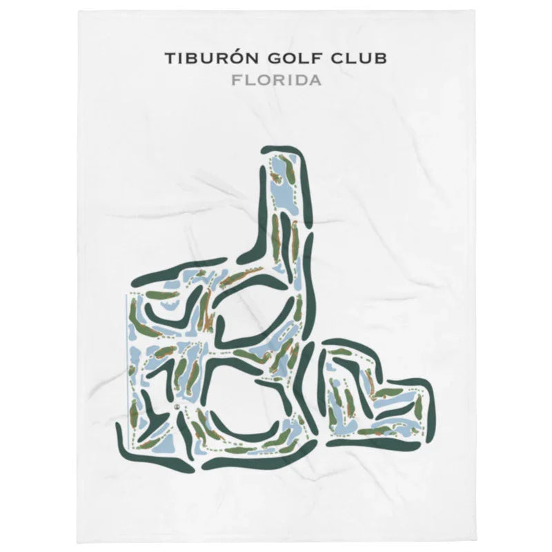 Tiburón Golf Club, Florida - Printed Golf Courses