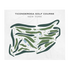 Ticonderoga Golf Course, New York - Printed Golf Course