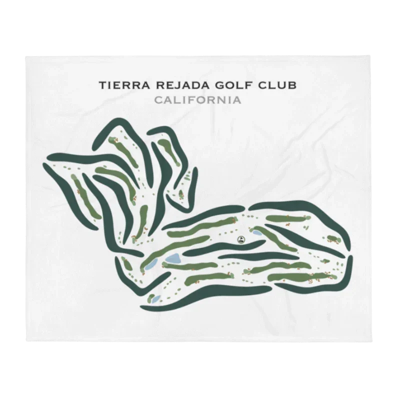 Tierra Rejada Golf Club, California - Printed Golf Courses