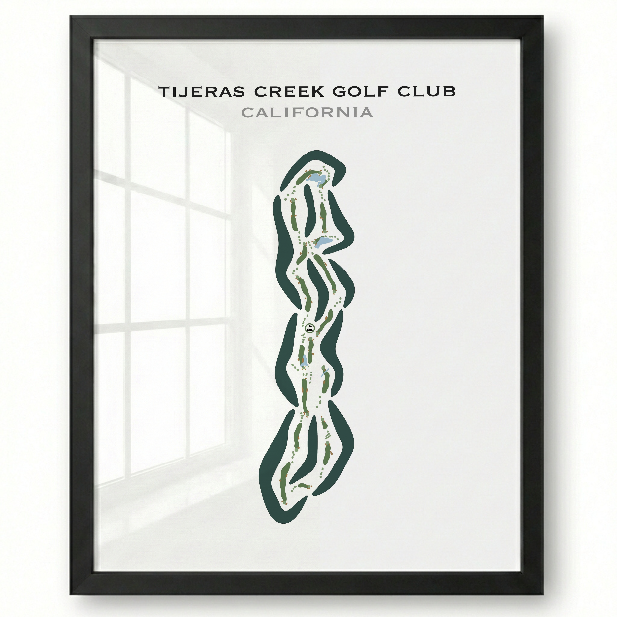 Tijeras Creek Golf Club, California - Printed Golf Courses