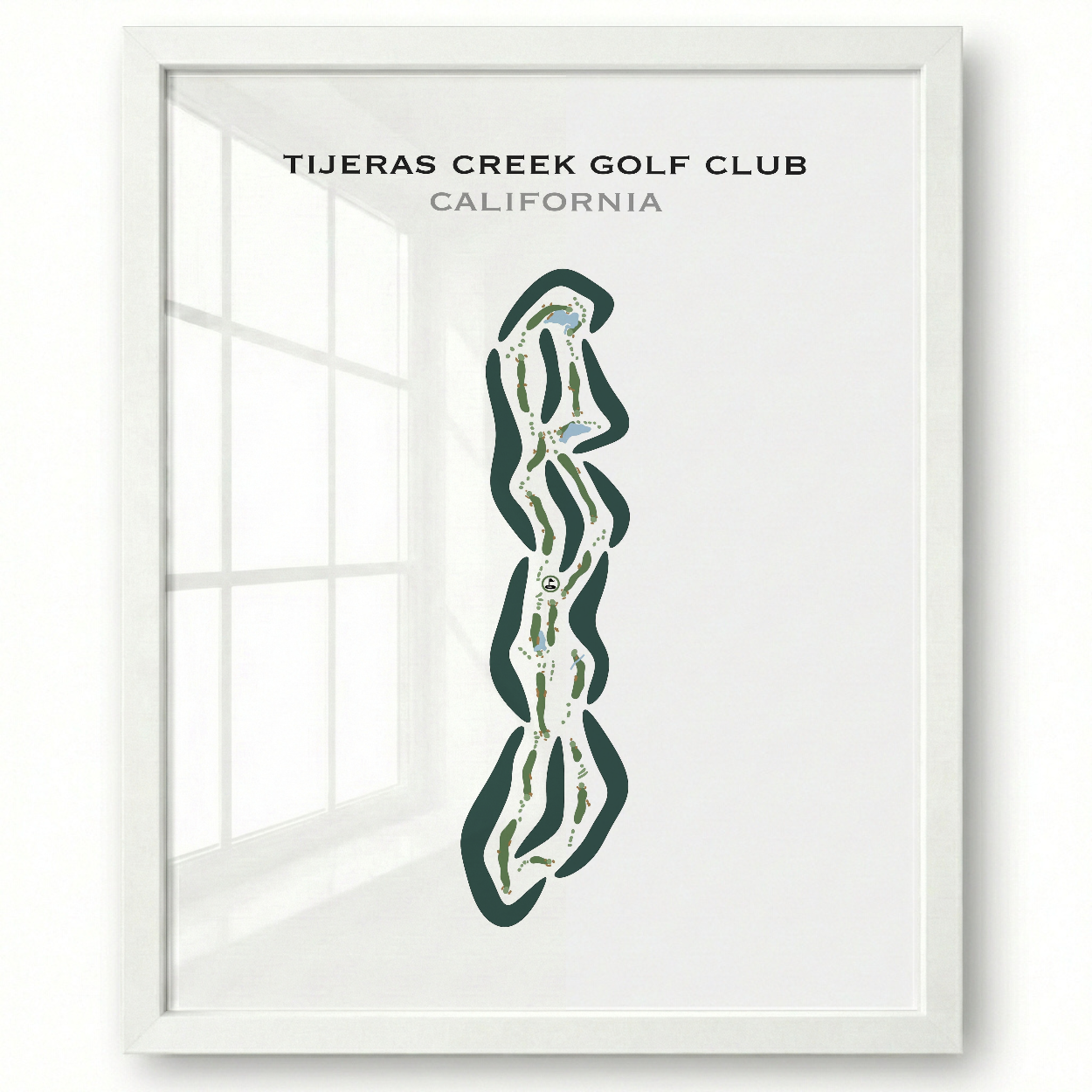 Tijeras Creek Golf Club, California - Printed Golf Courses