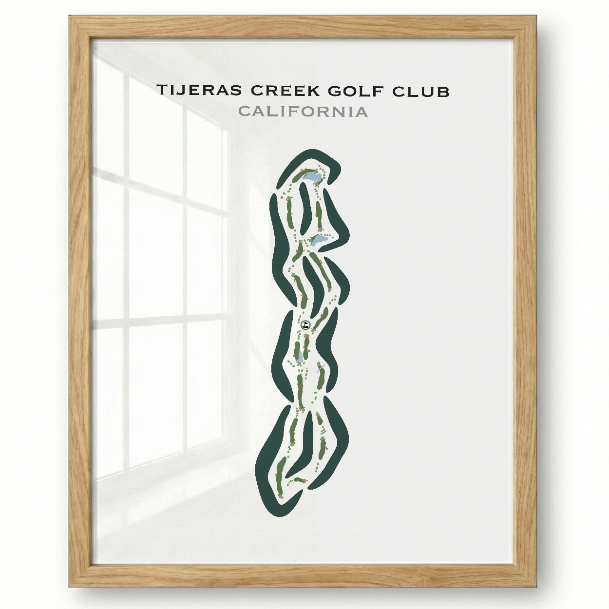 Tijeras Creek Golf Club, California - Printed Golf Courses