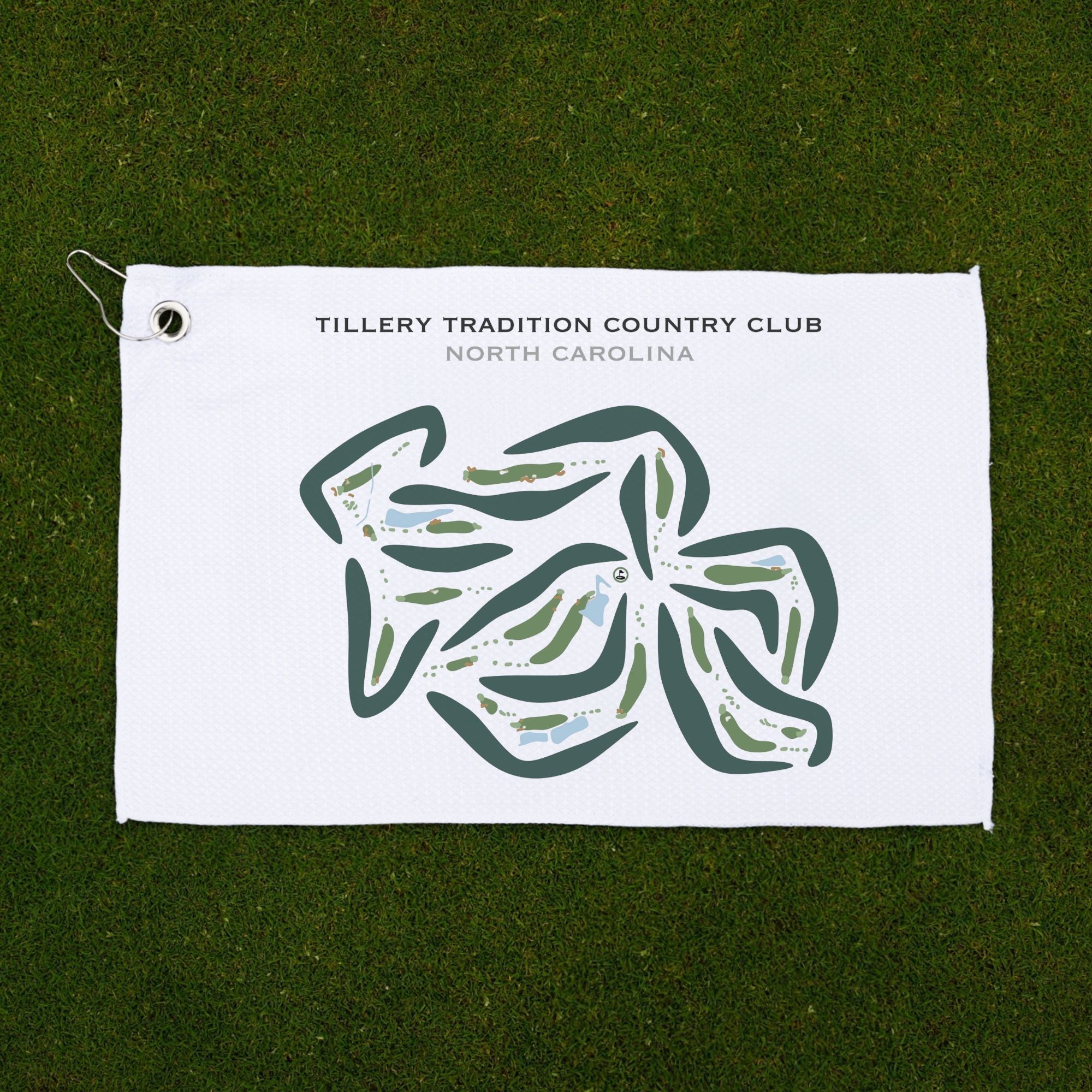 Tillery Tradition Country Club, North Carolina - Printed Golf Courses