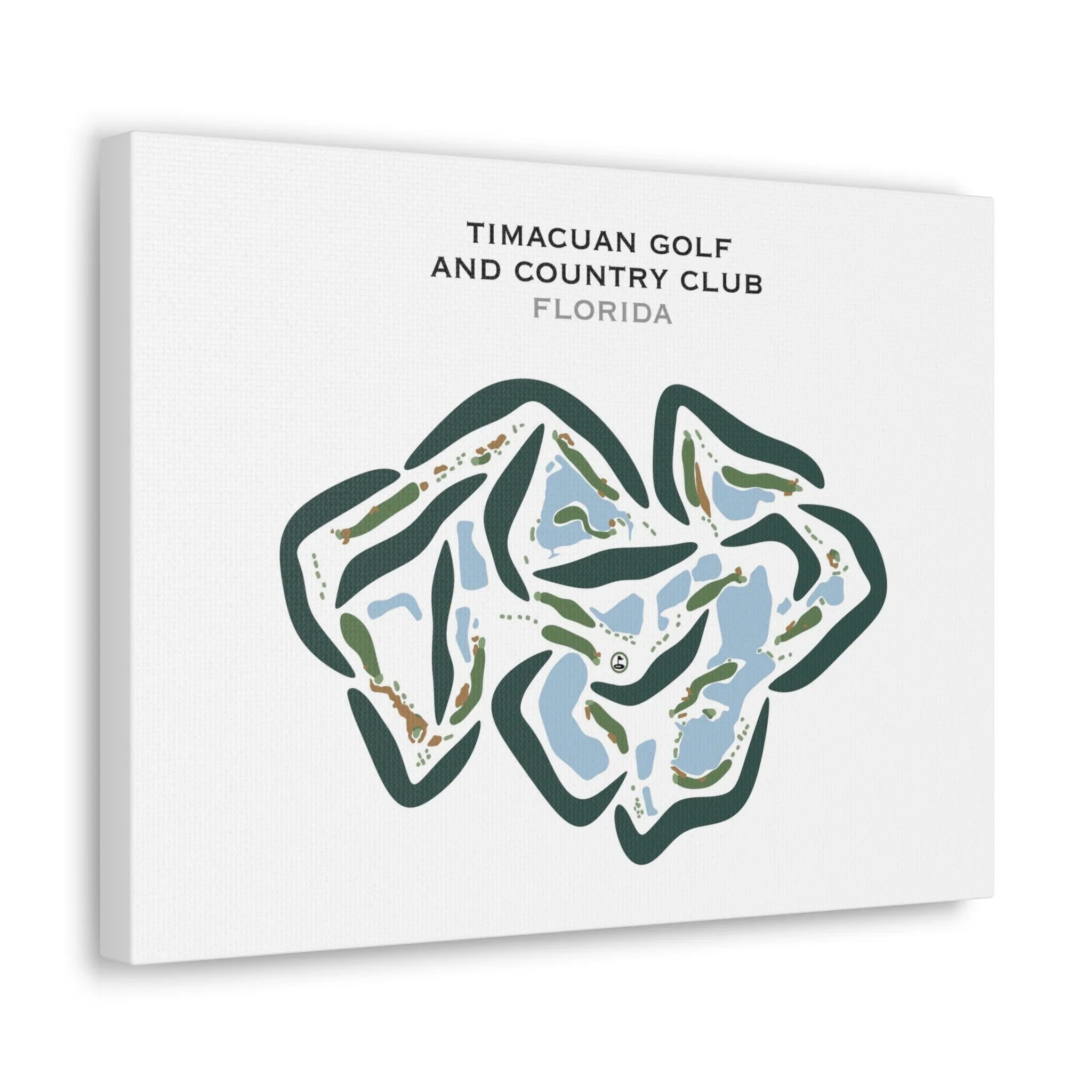 Timacuan Golf & Country Club, Florida - Printed Golf Courses
