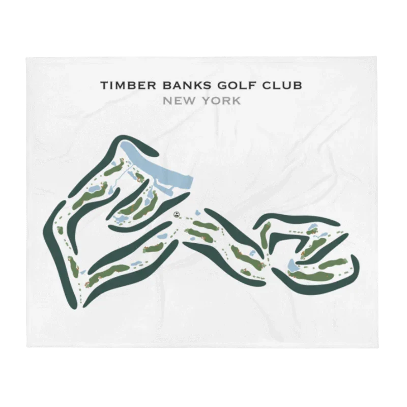 Timber Banks Golf Club, New York - Printed Golf Course