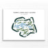 Timber Lakes Golf Course, Illinois - Printed Golf Courses