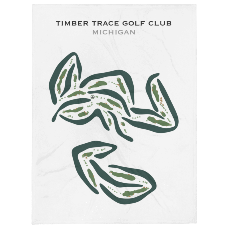 Timber Trace Golf Club, Michigan - Printed Golf Courses