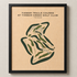 Timber Trails Course at Timber Creek Golf Club, Texas - Printed Golf Courses