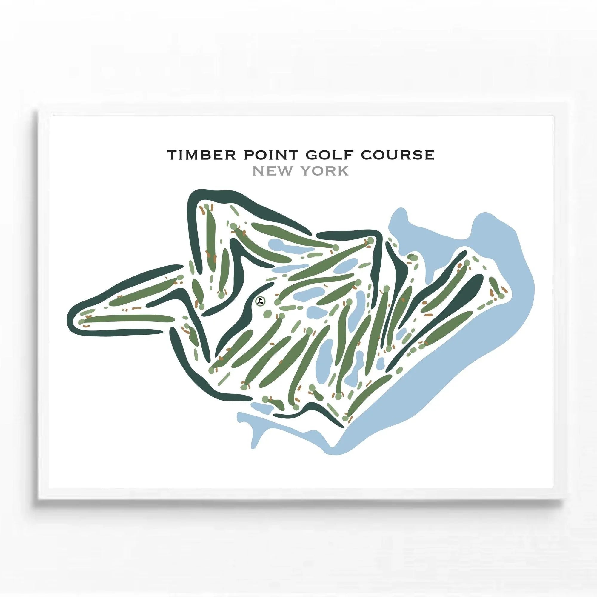 Timber Point Golf Course, New York - Printed Golf Courses