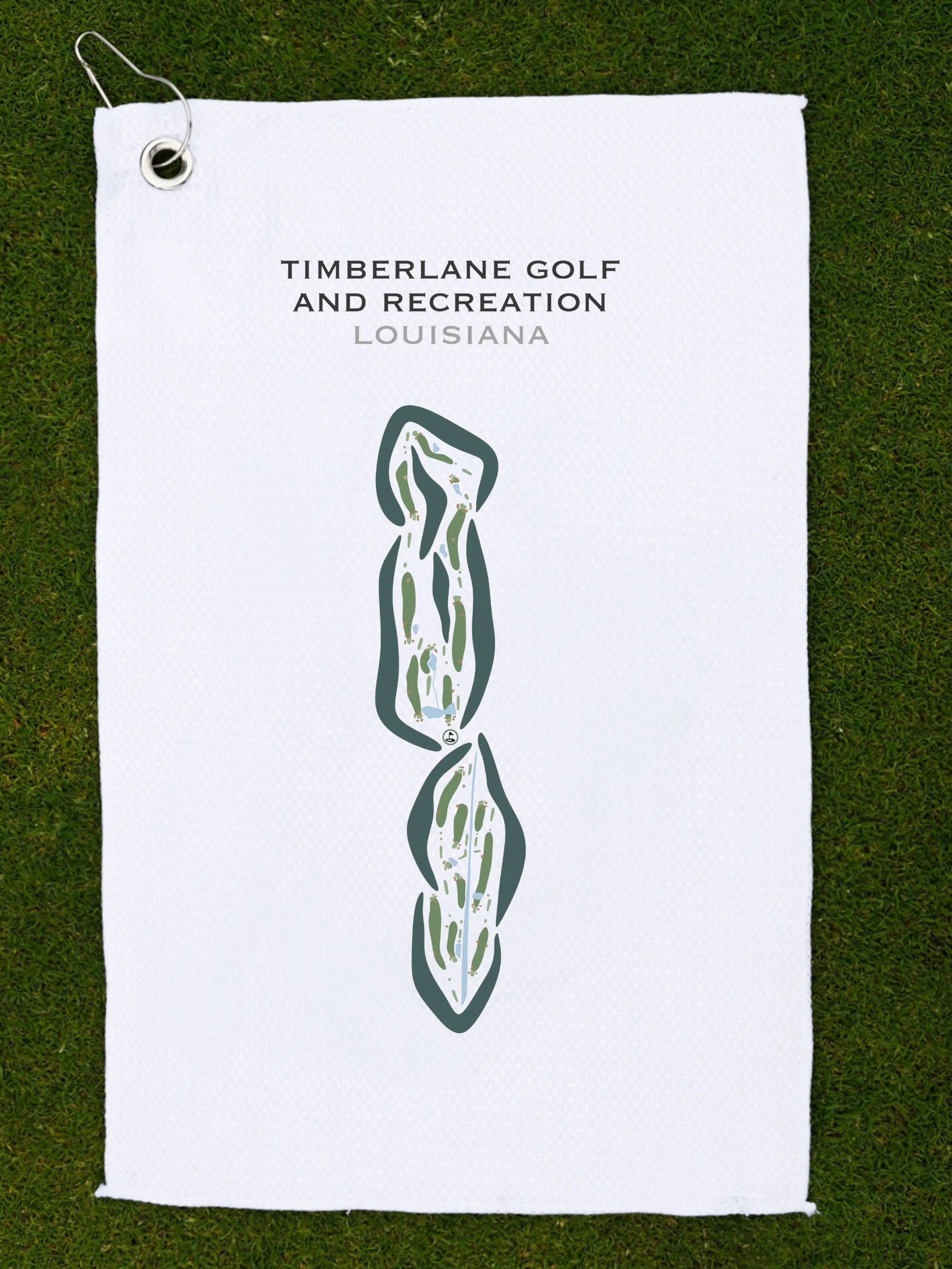 Timberlane Golf & Recreation, Louisiana - Printed Golf Courses
