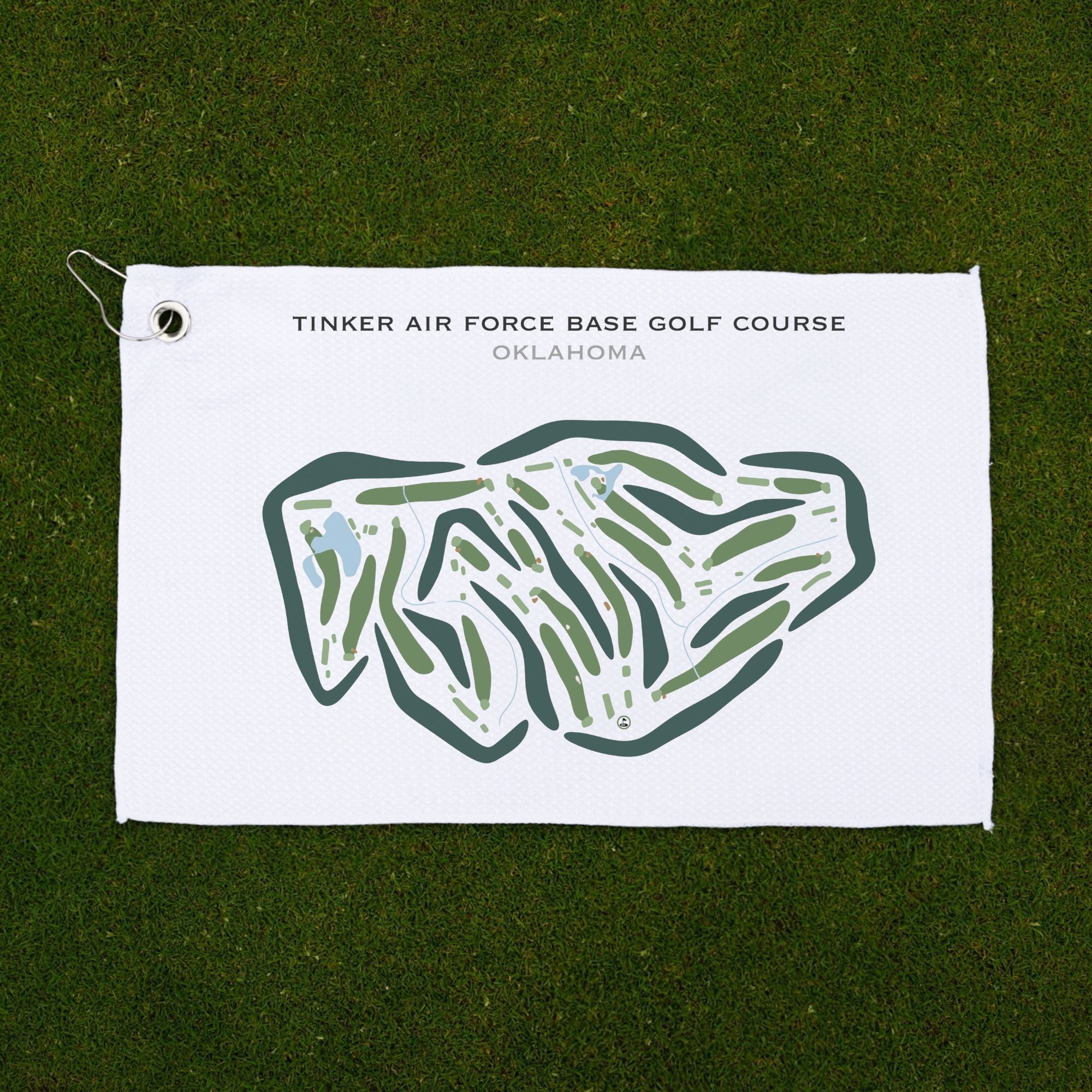 Tinker Air Force Base Golf Course, Oklahoma - Printed Golf Courses
