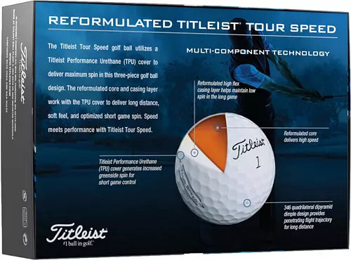 Titleist 2022 Tour Speed Golf Balls